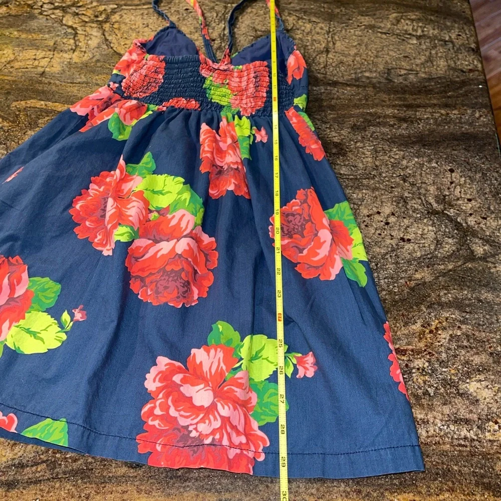 Hollister floral print mini dress/coverup XS‎